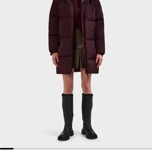 RUDSAK Burgundy Puffer Jacket